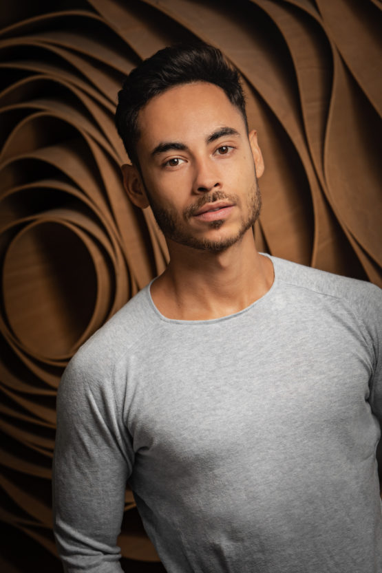 Daniel Ospina, Actor. Headshot.